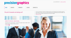 Desktop Screenshot of precision-graphics.com